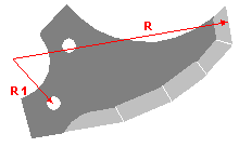 Куттерный нож ALPINA (2 отверстия, хордовый)