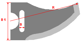 Куттерные ножи Л5 ФКМ(Б) (Тип 3)