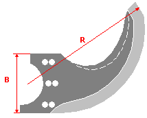 Куттерные ножи Майснер Тип 10